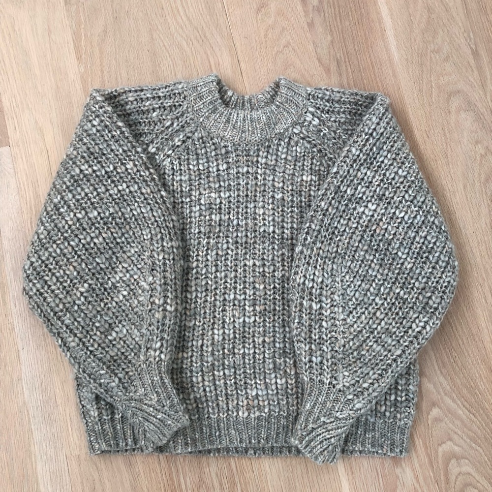 ba&sh Chunky Knit Balloon Sweater - Like New!